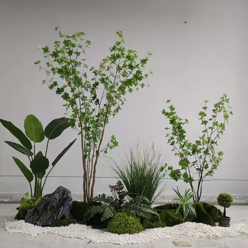 Ficus Lyrata Tree - Kunstmatige Ficus Lyrata boomdecoratie voor thuis,