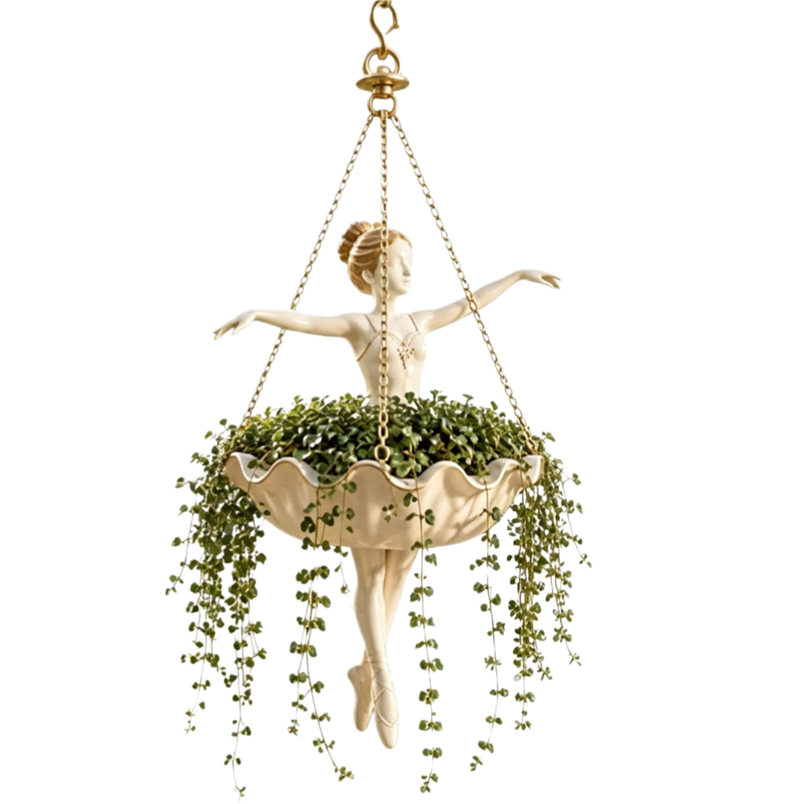 Spider Plant Hanging - Balletdanser hangende plantenbak Eenvoudige installatie &