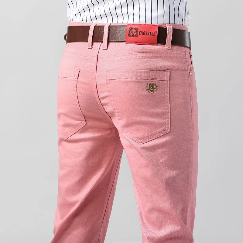 Aglaonema Red - 5-kleuren kleurrijke denim stretch stretch jeans
