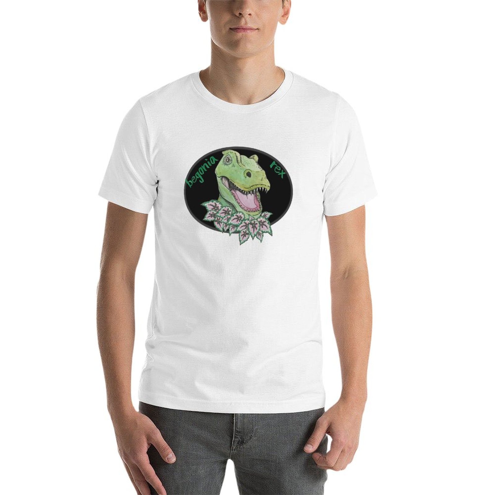 T rex begonia T-shirt Basic ef - Begonia Rex recensie en prijs
